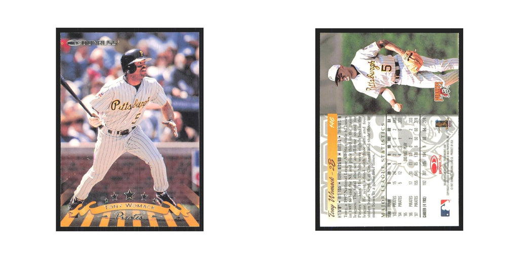 1998 Donruss Tony Womack Pirates #146