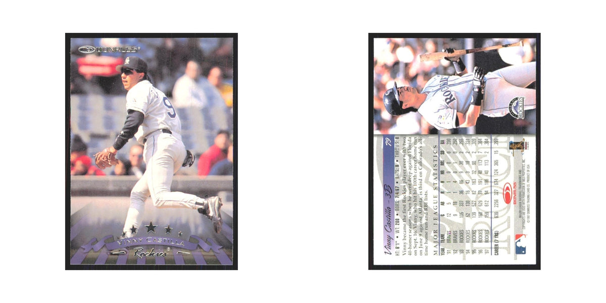 1998 Donruss Vinny Castilla Rockies #79
