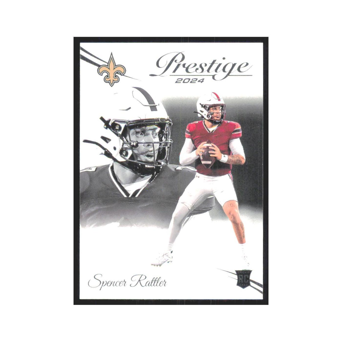 2024 Panini Prestige Spencer Rattler RC Saints #359