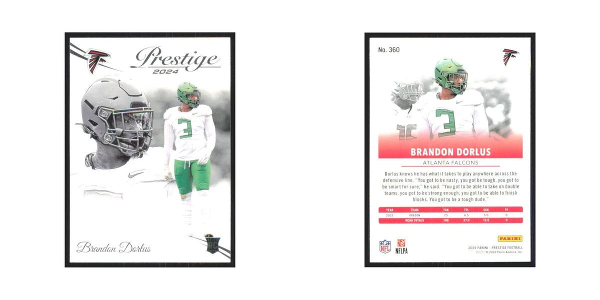 2024 Panini Prestige Brandon Dorlus RC Falcons #360