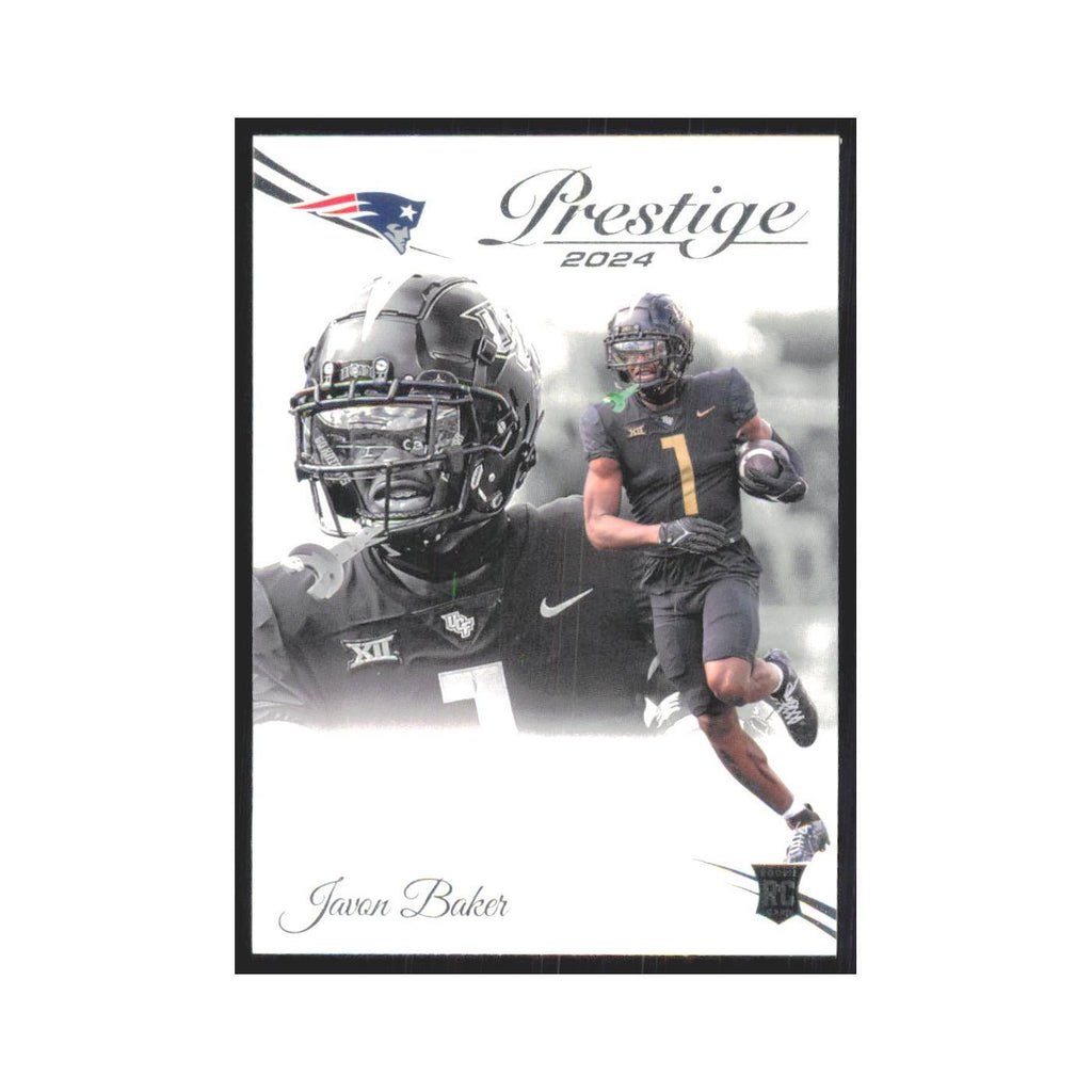 2024 Panini Prestige Javon Baker RC Patriots #346
