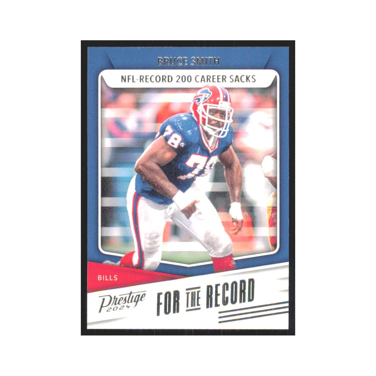 2024 Panini Prestige Bruce Smith Bills #FR-BS