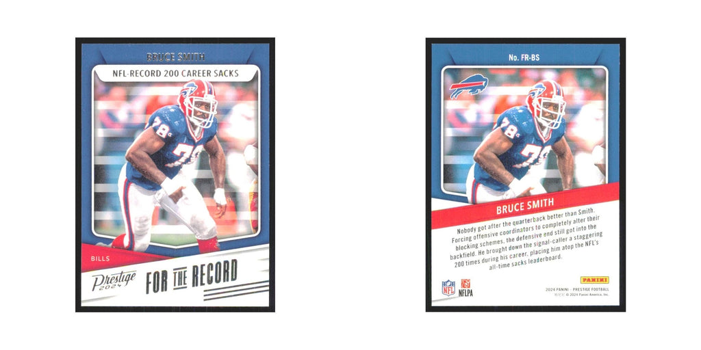 2024 Panini Prestige Bruce Smith Bills #FR-BS