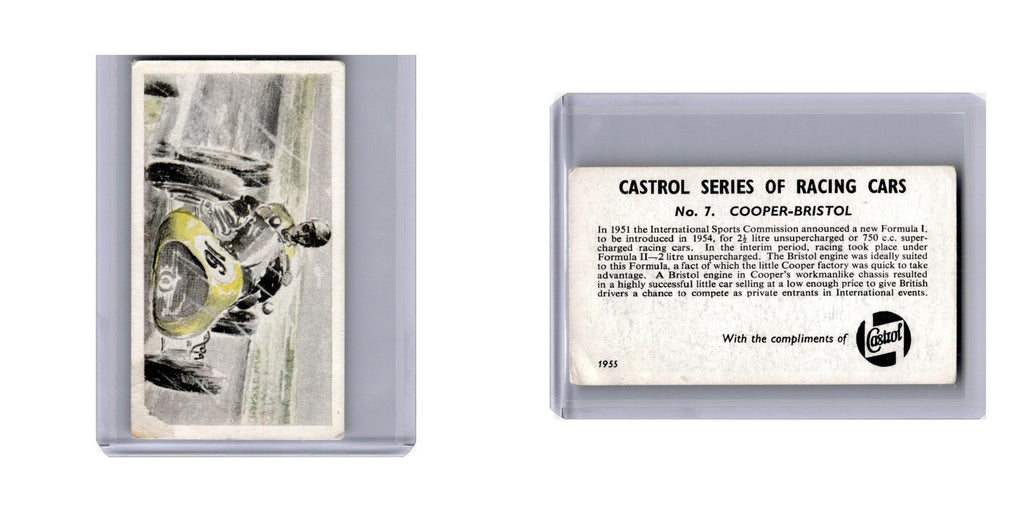 Cooper-Bristol 1955 Castrol Series Racing Cars #7 EX