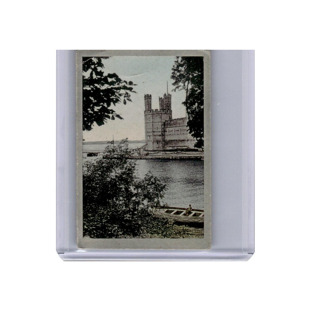 Carnarvon Castle Wales 1930 Cavanders Glorious Britain #4R EX