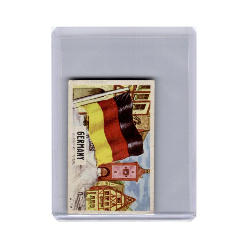 Federal Republic of Germany 1965 Dandy Gum Flags #79 Poor