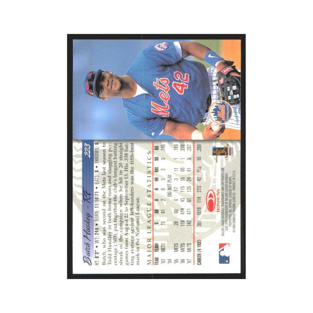 1998 Donruss Butch Huskey Mets #223