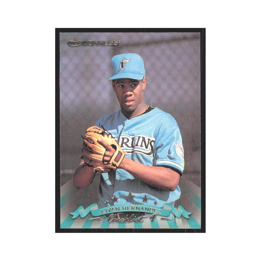 1998 Donruss Livan Hernandez Florida Marlins #419