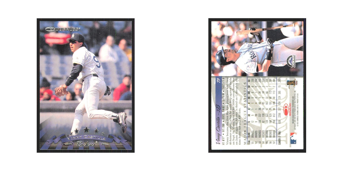 1998 Donruss Vinny Castilla Rockies #79