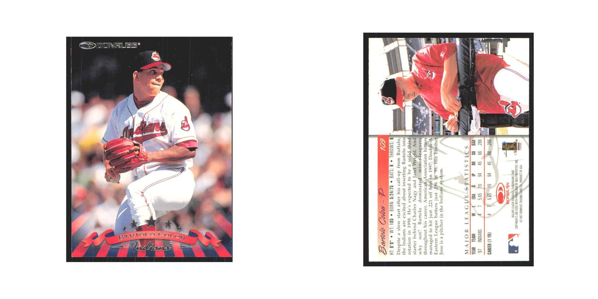 1998 Donruss Bartolo Colon Indians #109