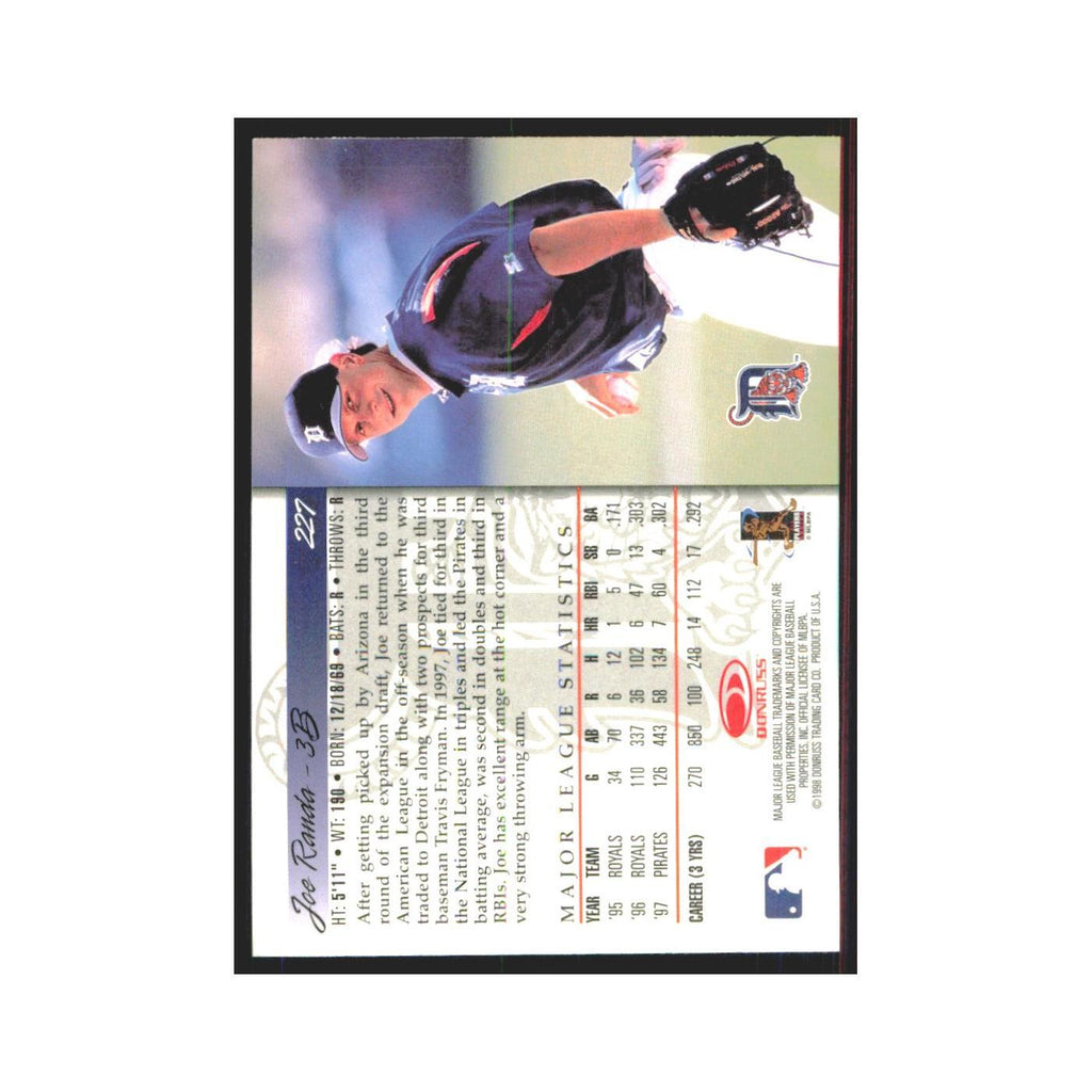 1998 Donruss Joe Randa Tigers #227