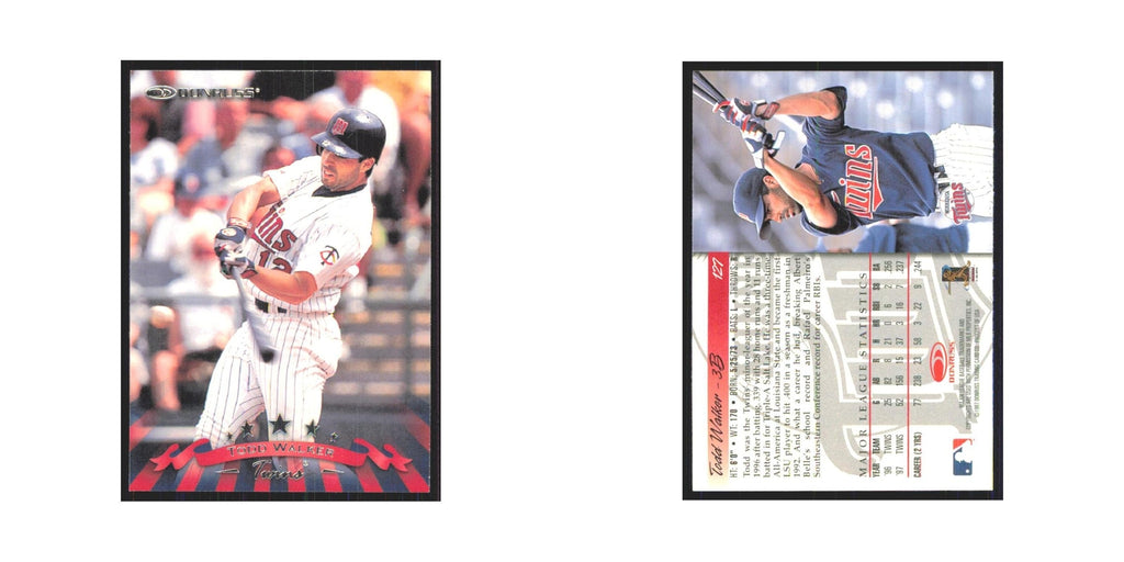 1998 Donruss Todd Walker Twins #127