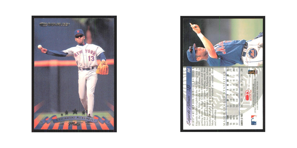 1998 Donruss Edgardo Alfonzo Mets #96