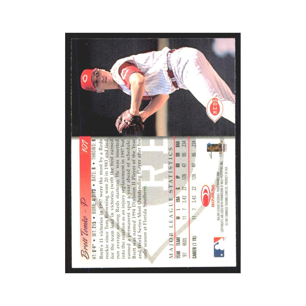 1998 Donruss Brett Tomko Reds #107