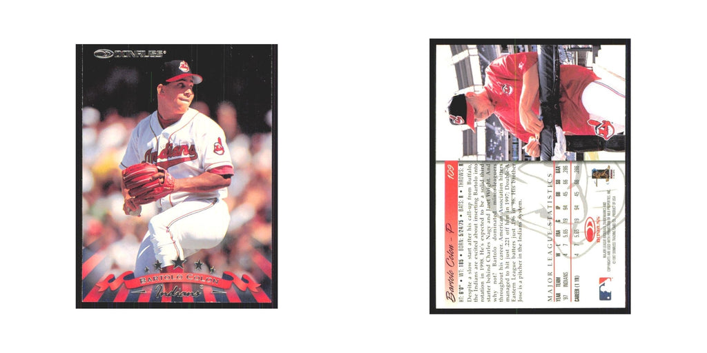 1998 Donruss Bartolo Colon Indians #109