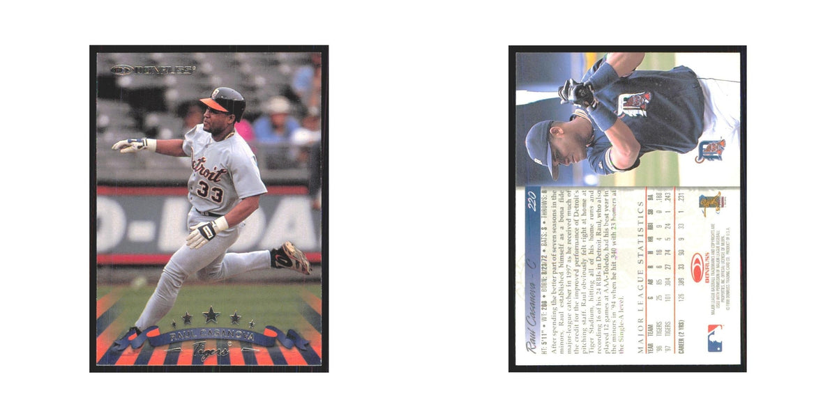 1998 Donruss Raul Casanova Tigers #220