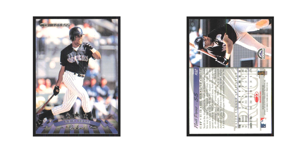 1998 Donruss Neifi Perez Rockies #102