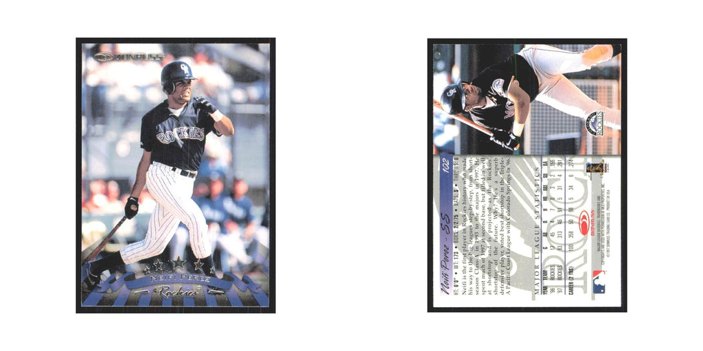 1998 Donruss Neifi Perez Rockies #102