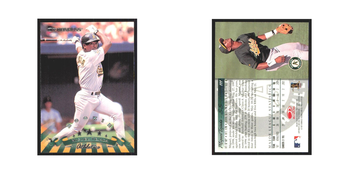 1998 Donruss Miguel Tejada Athletics #111