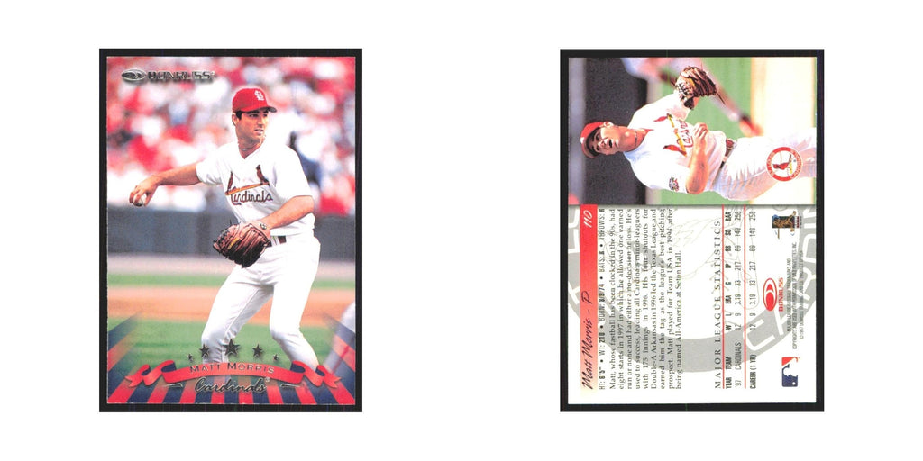 1998 Donruss Matt Morris Cardinals #110