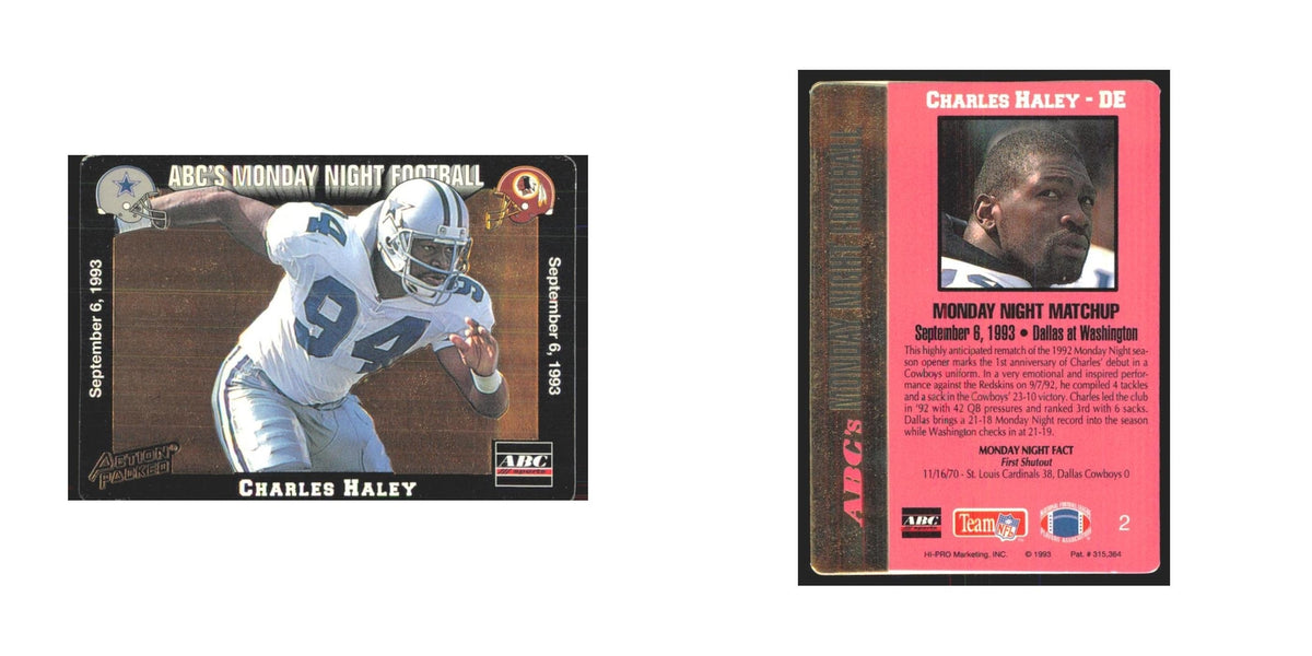1993 Action Packed Charles Haley Cowboys #2