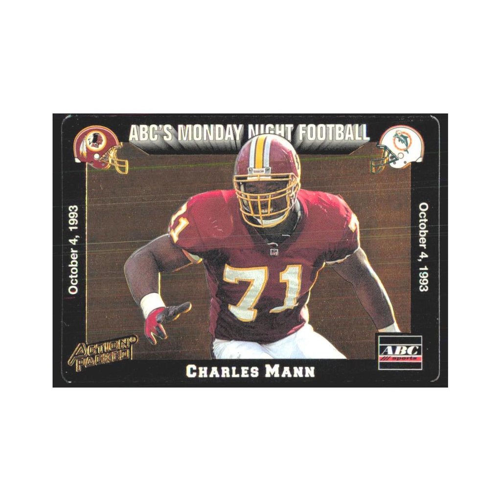 1993 Action Packed Charles Mann Redskins #18