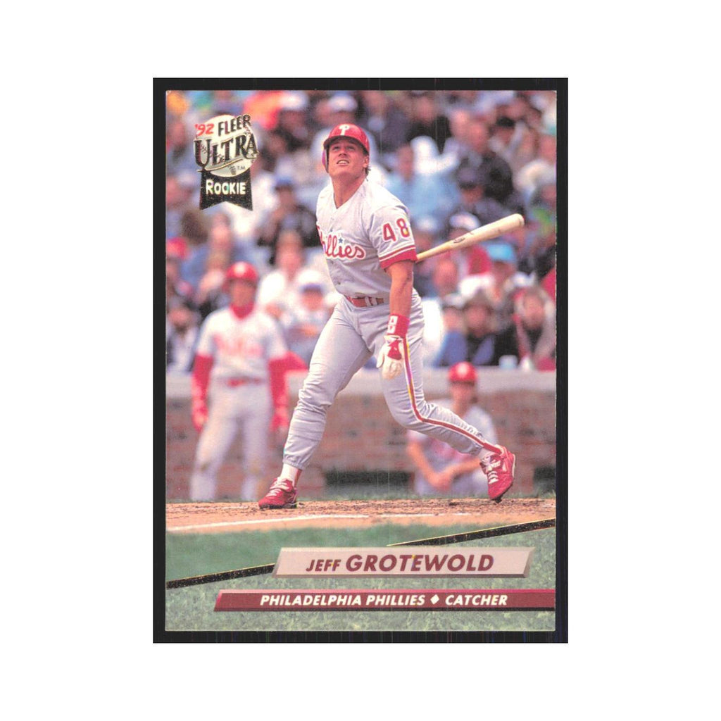 1992 Fleer Ultra Jeff Grotewold RC Phillies #545