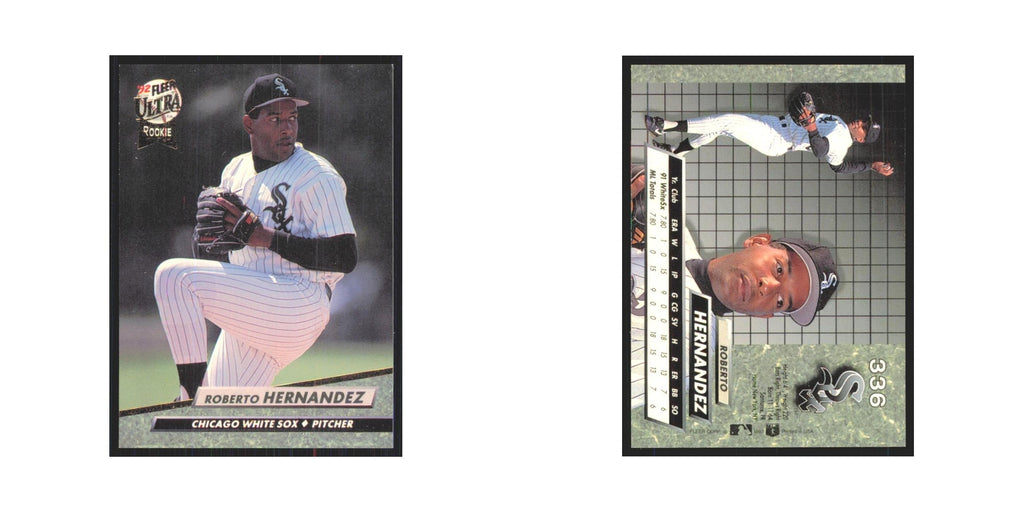 1992 Fleer Ultra Roberto Hernandez RC White Sox #336