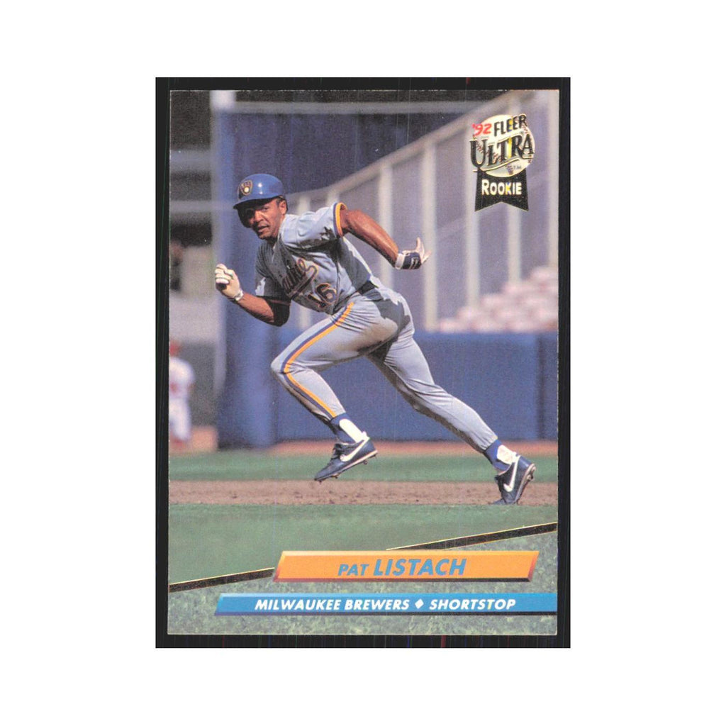 1992 Fleer Ultra Pat Listach RC Brewers #385
