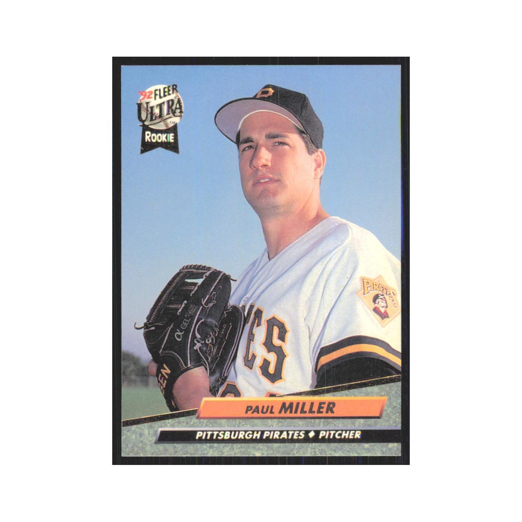 1992 Fleer Ultra Paul Miller RC Pirates #555