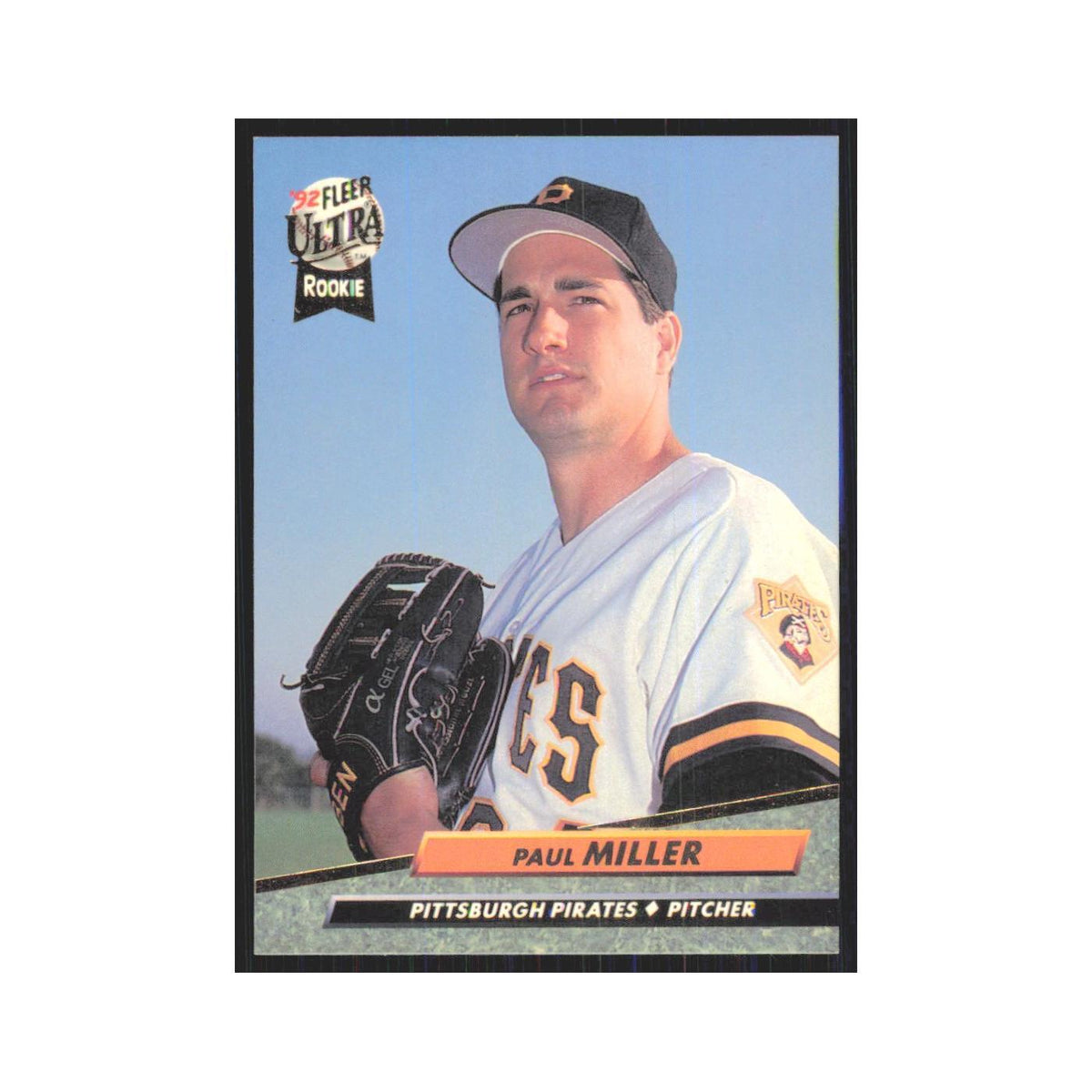1992 Fleer Ultra Paul Miller RC Pirates #555