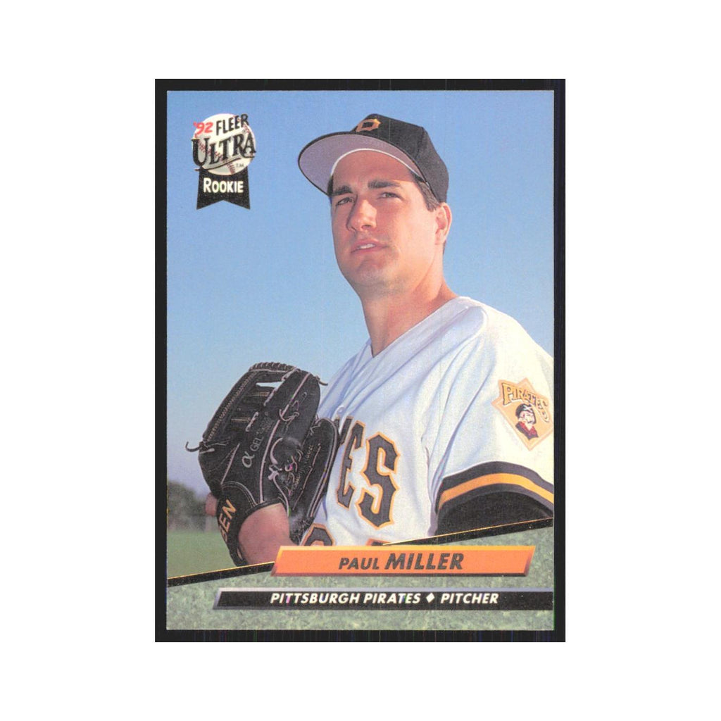 1992 Fleer Ultra Paul Miller RC Pirates #555