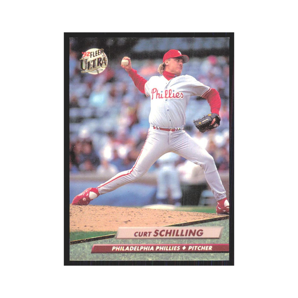 1992 Fleer Ultra Curt Schilling Phillies #548
