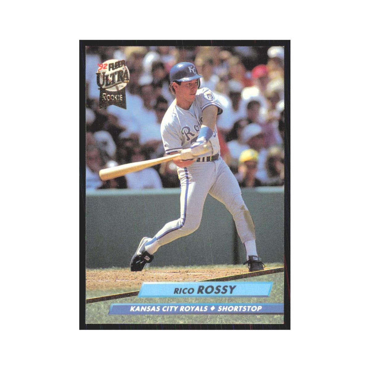 1992 Fleer Ultra Rico Rossy RC Royals #376