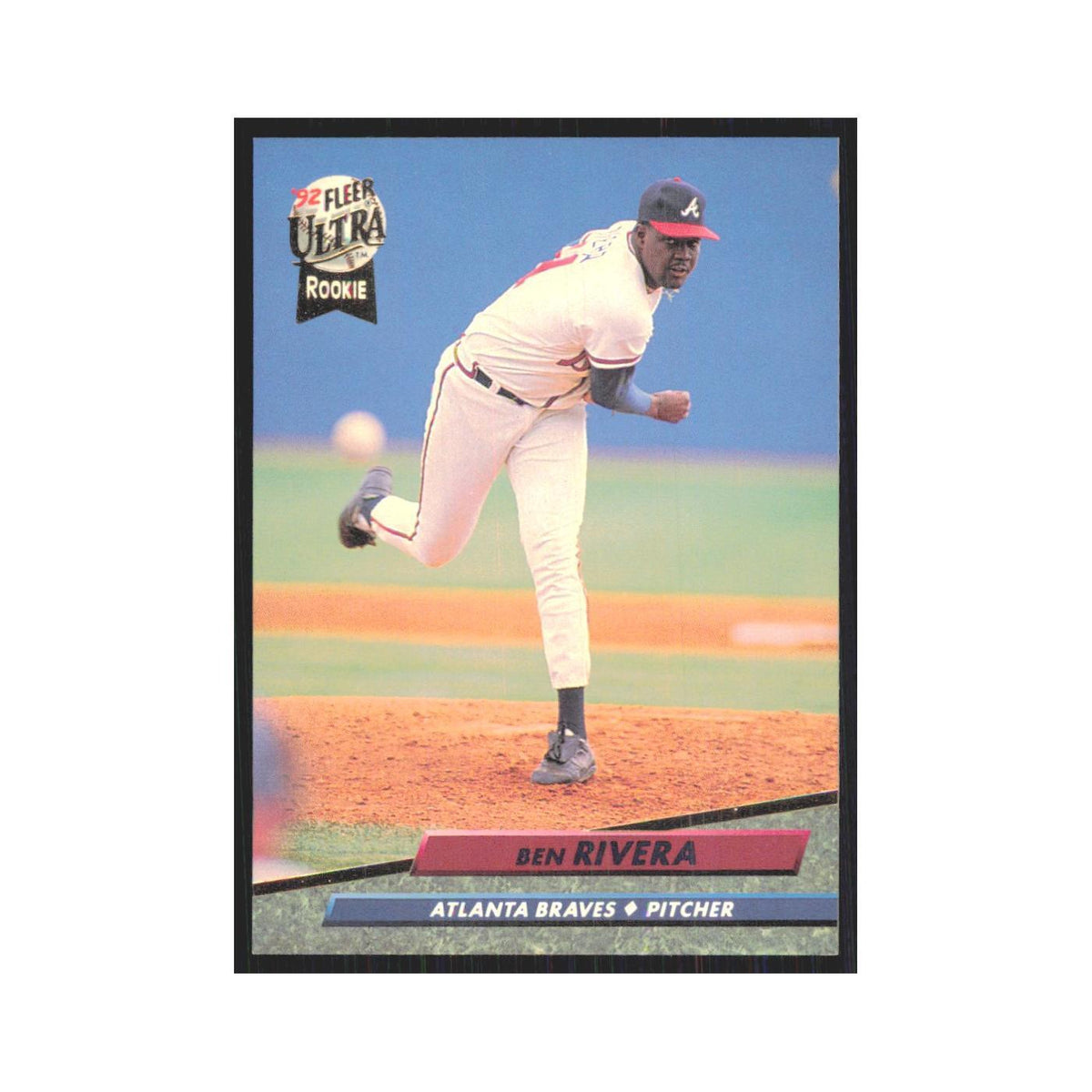 1992 Fleer Ultra Ben Rivera RC Braves #463