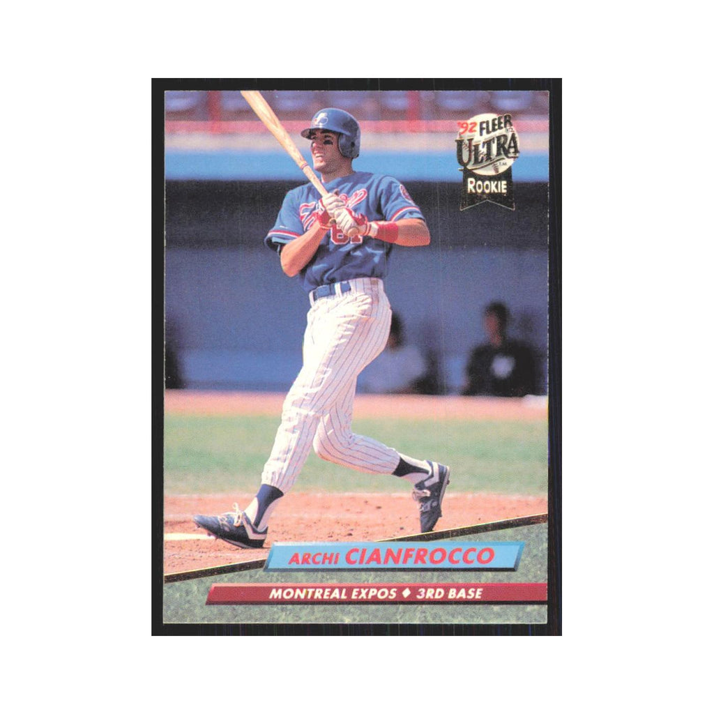 1992 Fleer Ultra Archi Cianfrocco RC Montreal Expos #515