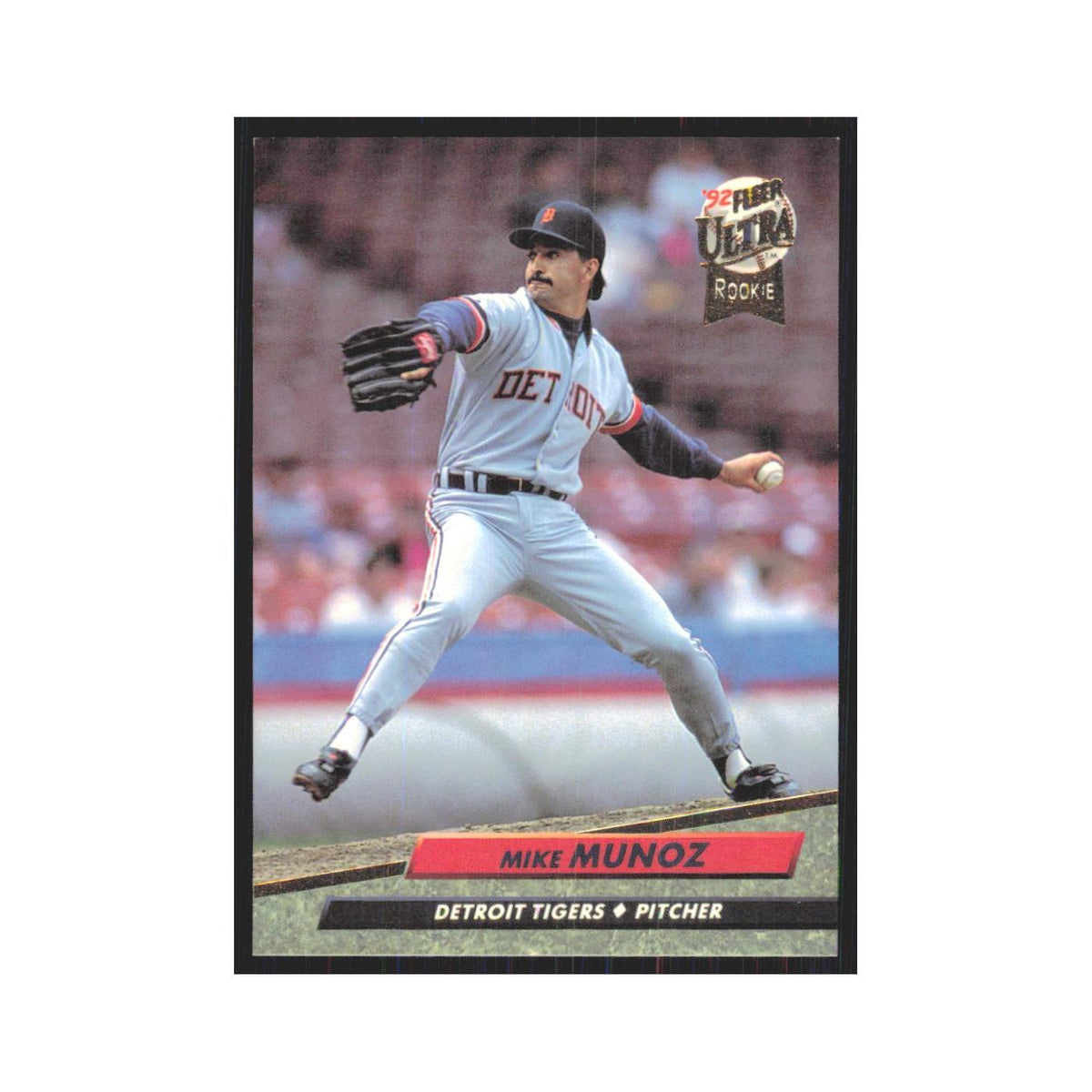 1992 Fleer Ultra Mike Munoz RC Tigers #367
