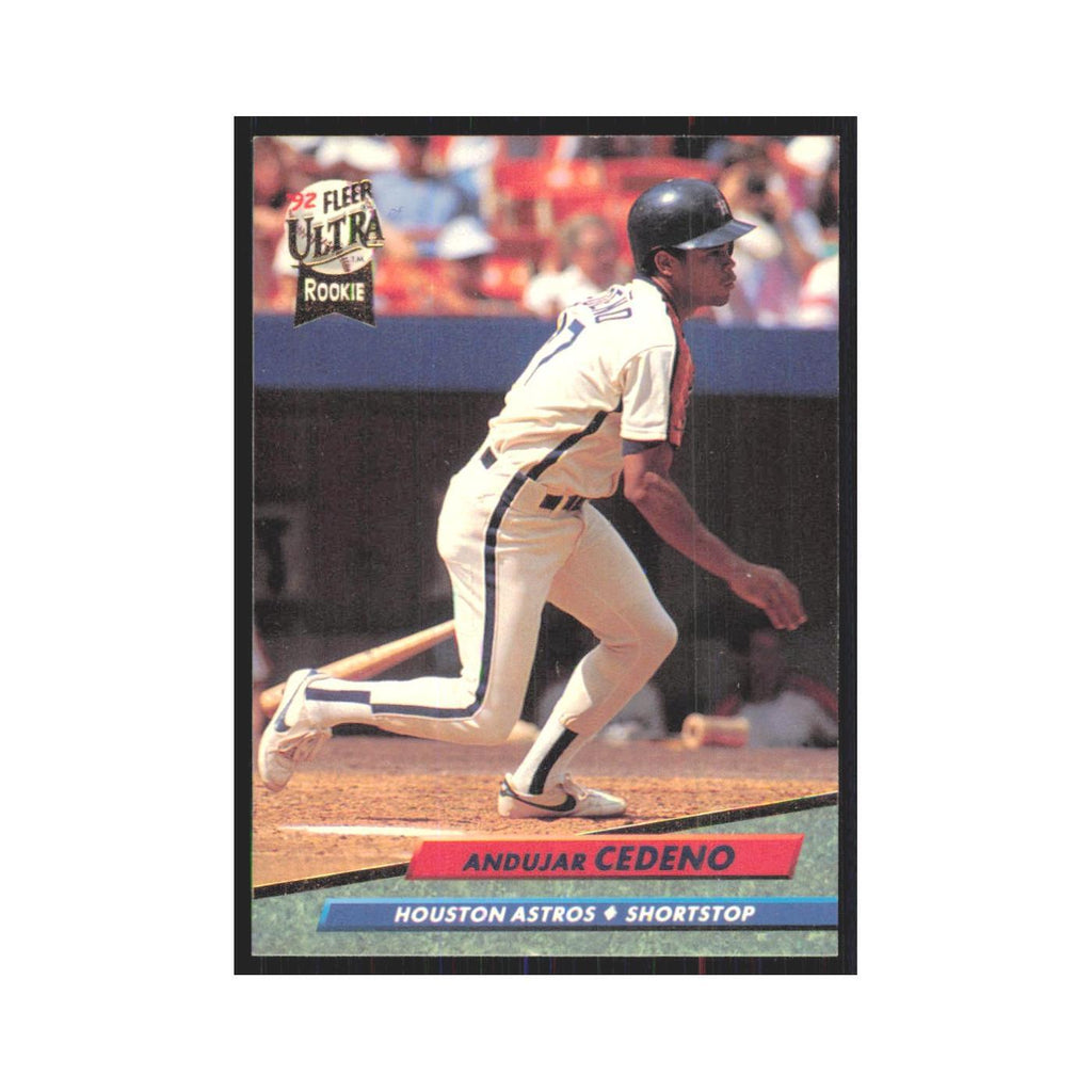 1992 Fleer Ultra Andujar Cedeno RC Astros #201
