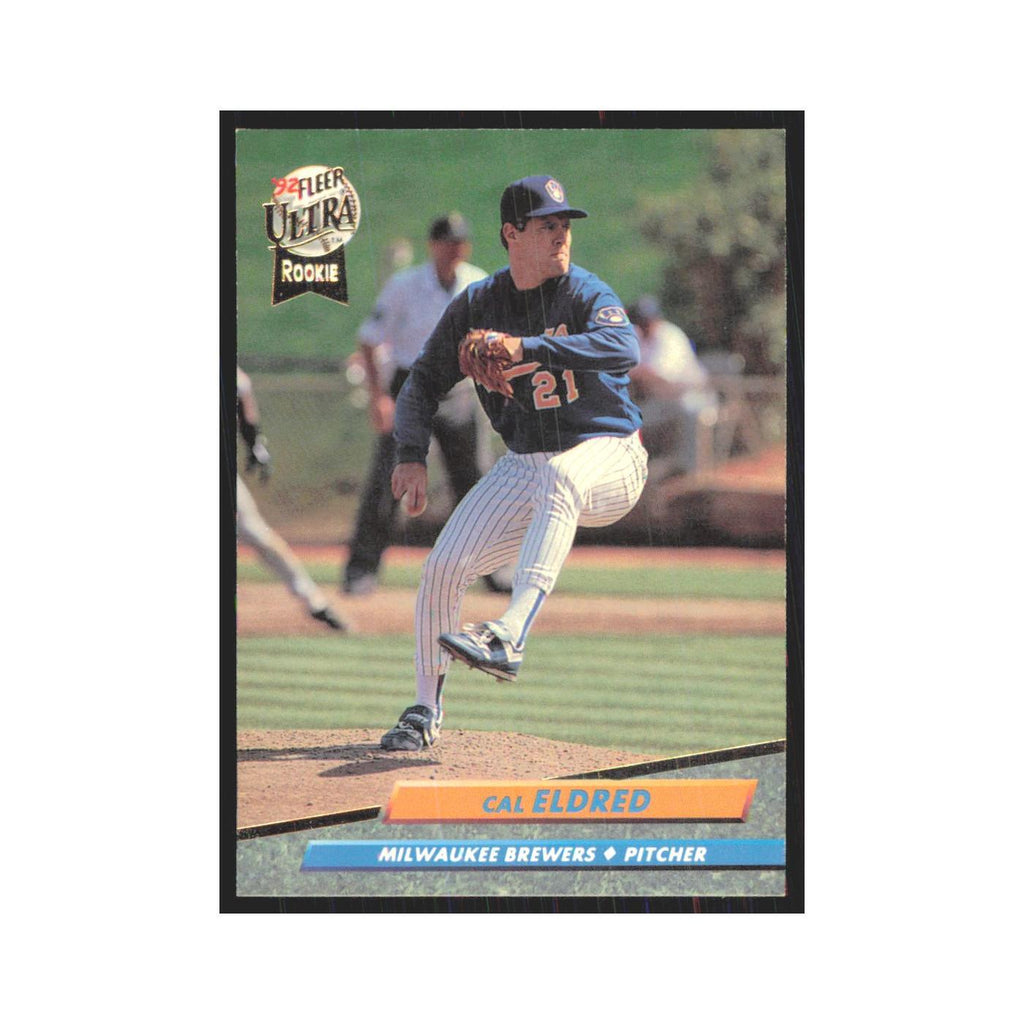1992 Fleer Ultra Cal Eldred RC Brewers #380