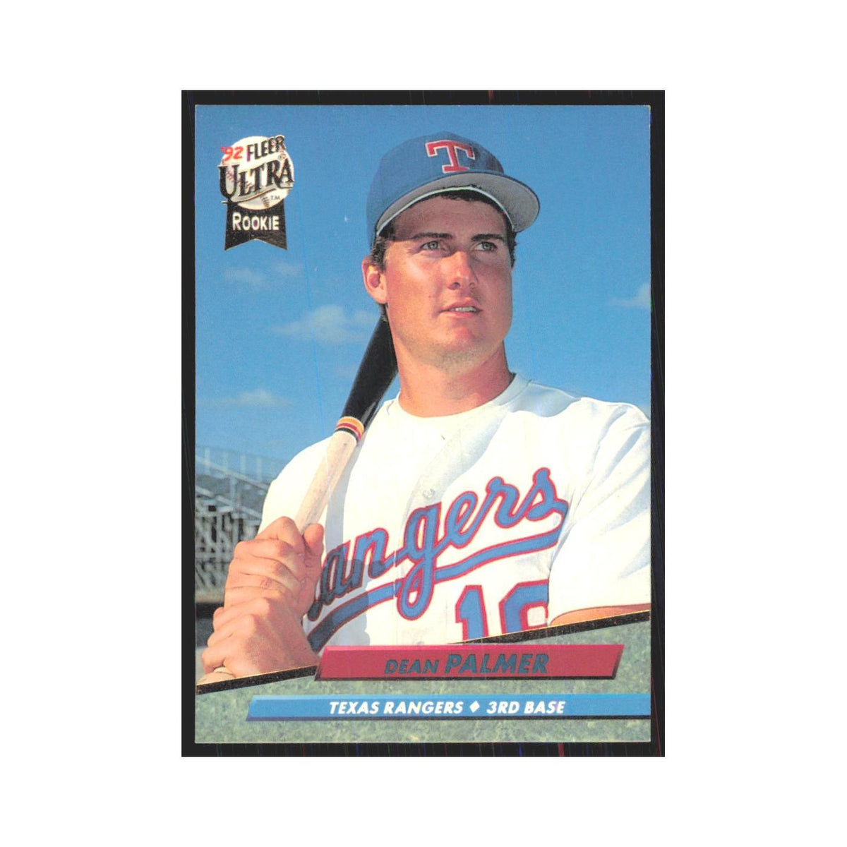 1992 Fleer Ultra Dean Palmer RC Rangers #137