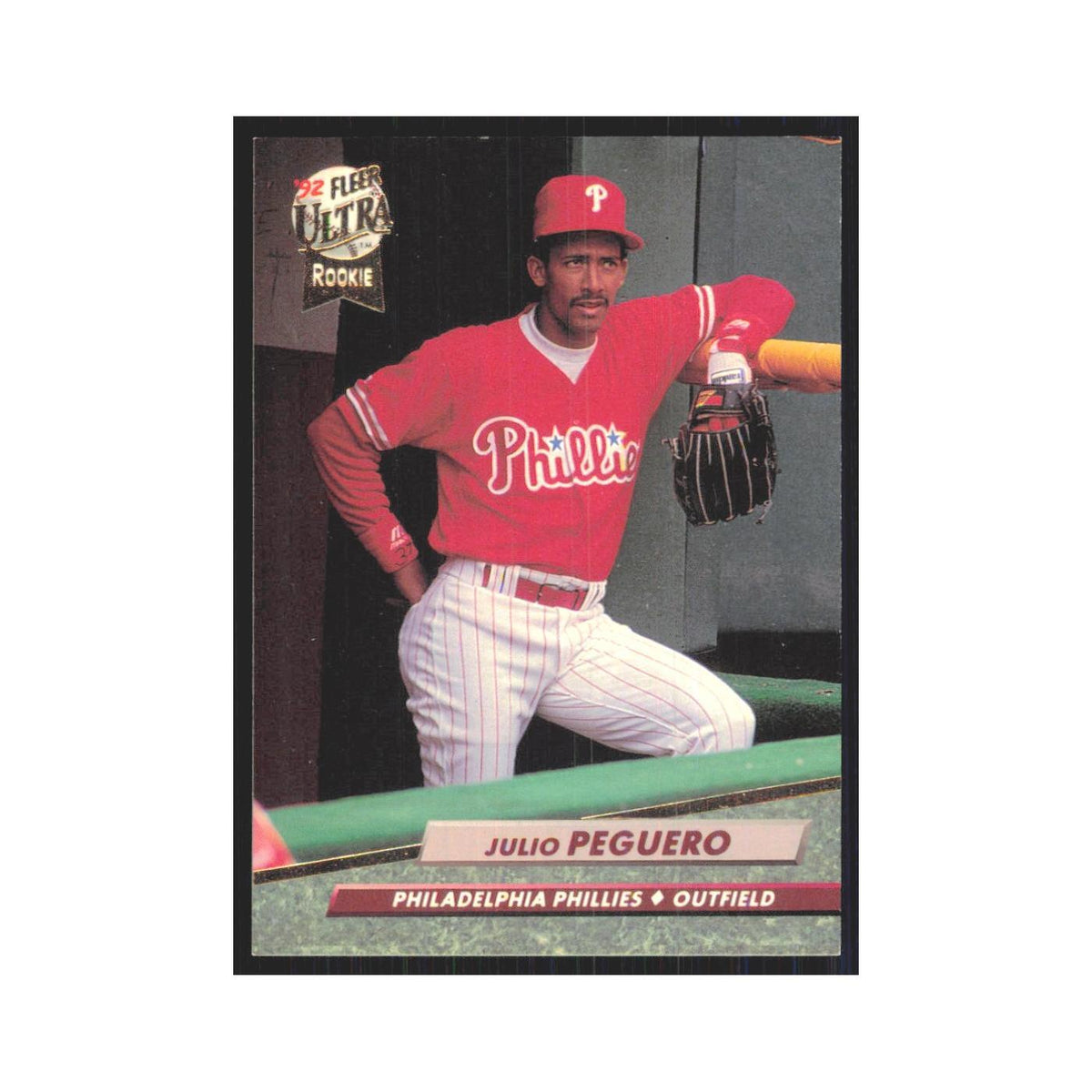1992 Fleer Ultra Julio Peguero RC Phillies #547