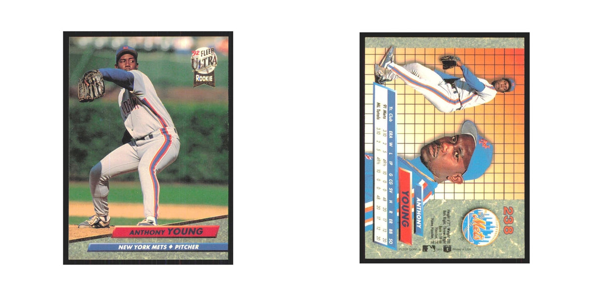 1992 Fleer Ultra Anthony Young RC Mets #238