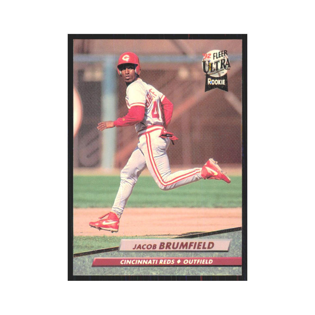 1992 Fleer Ultra Jacob Brumfield RC Reds #481