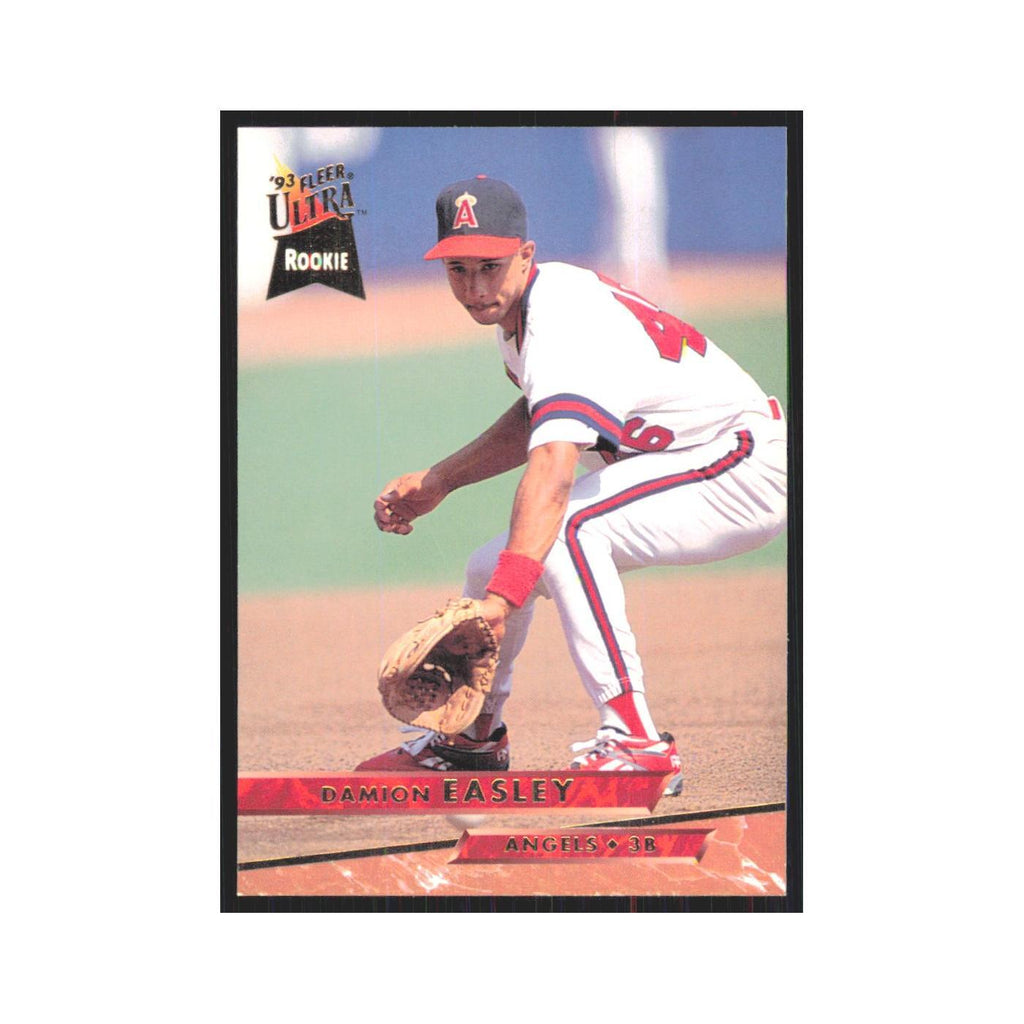 1992 Fleer Ultra Damion Easley RC Angels #161