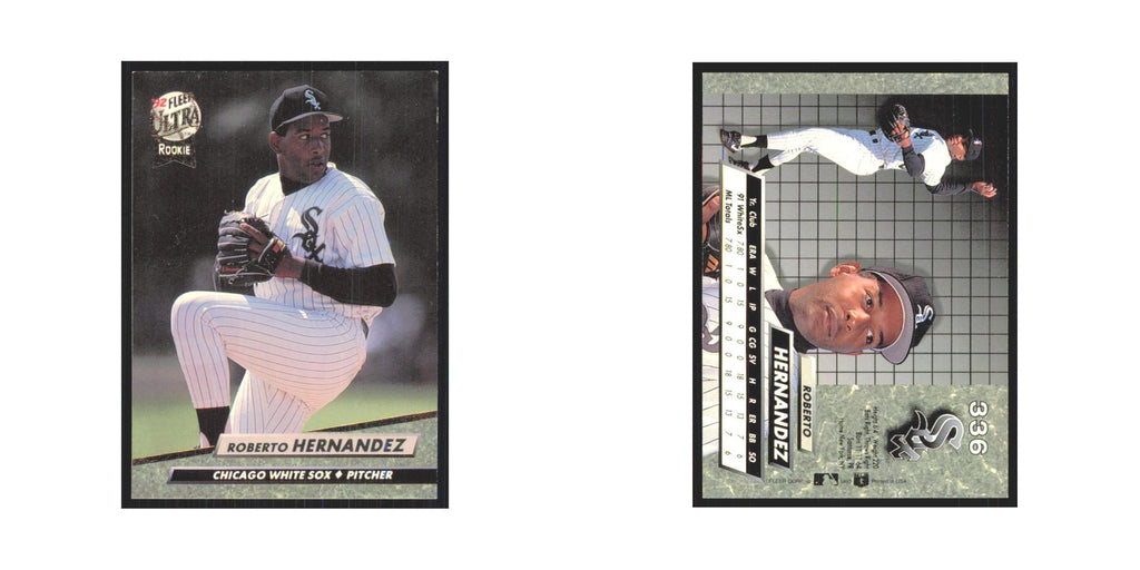 1992 Fleer Ultra Roberto Hernandez RC White Sox #336