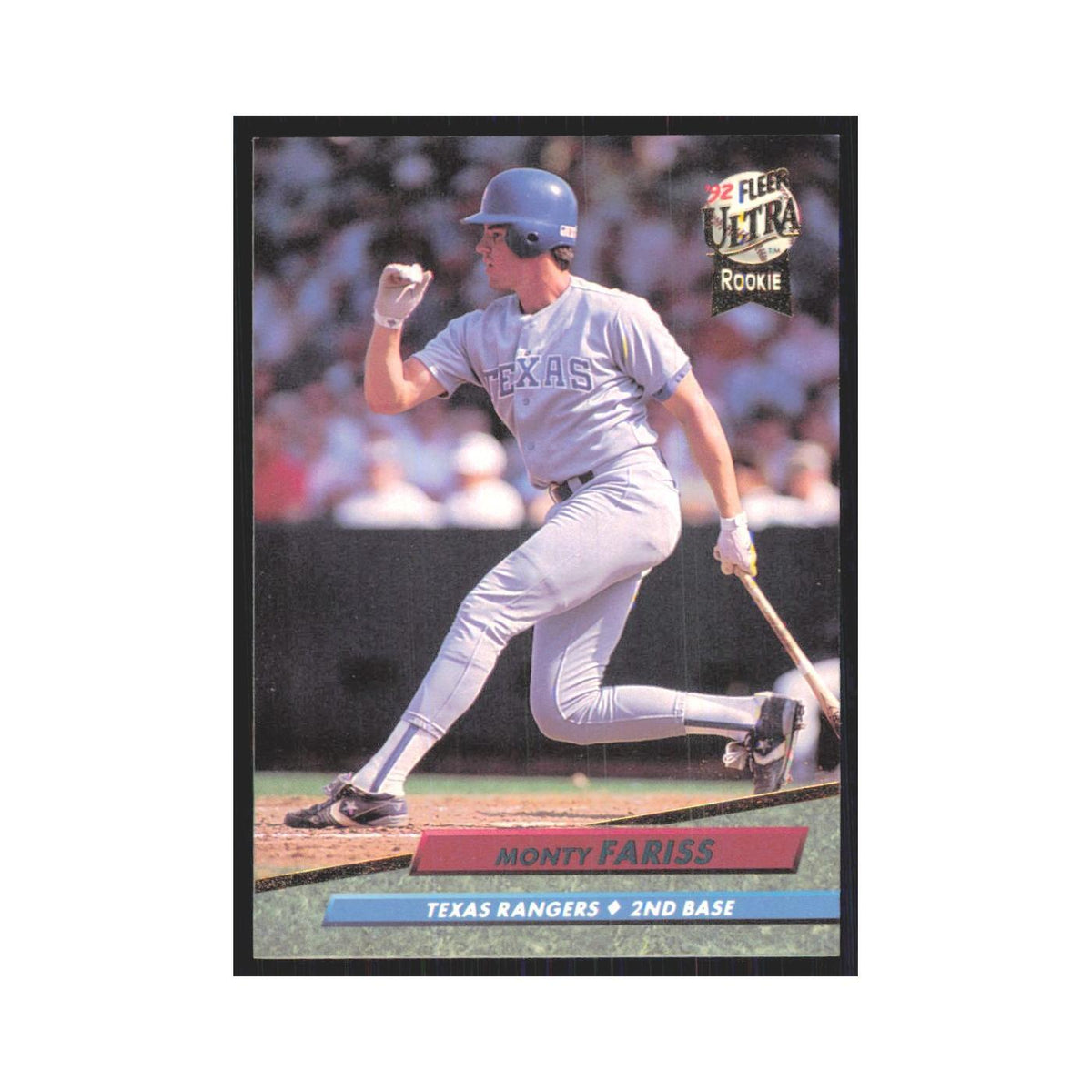1992 Fleer Ultra Monty Fariss RC Rangers #441