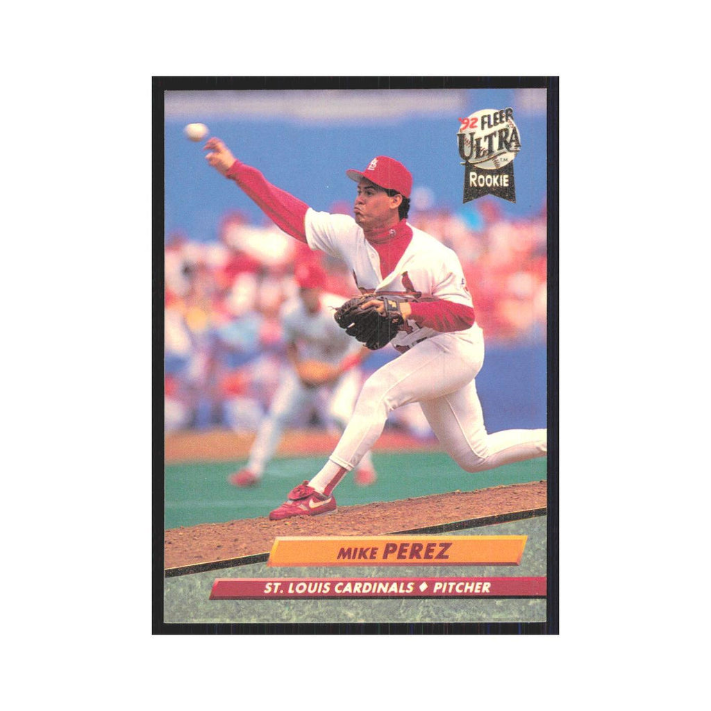 1992 Fleer Ultra Mike Perez RC Cardinals #571
