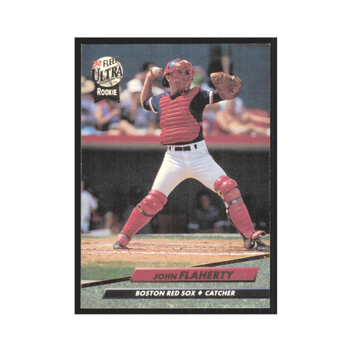 1992 Fleer Ultra John Flaherty RC Red Sox #313