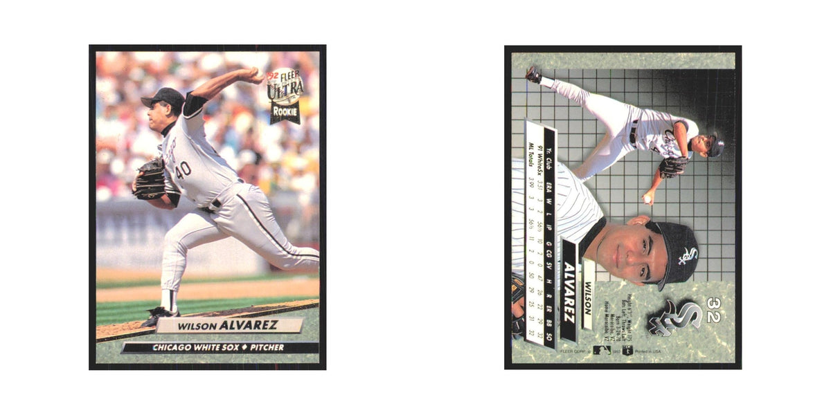 1992 Fleer Ultra Wilson Alvarez RC White Sox #32