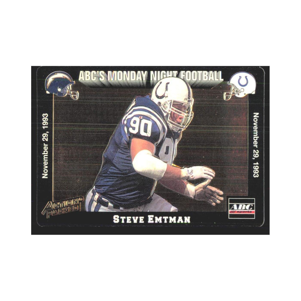 1993 Action Packed Steve Emtman Colts #55